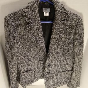 Adec Women's Wool Knit Blazer 10/44